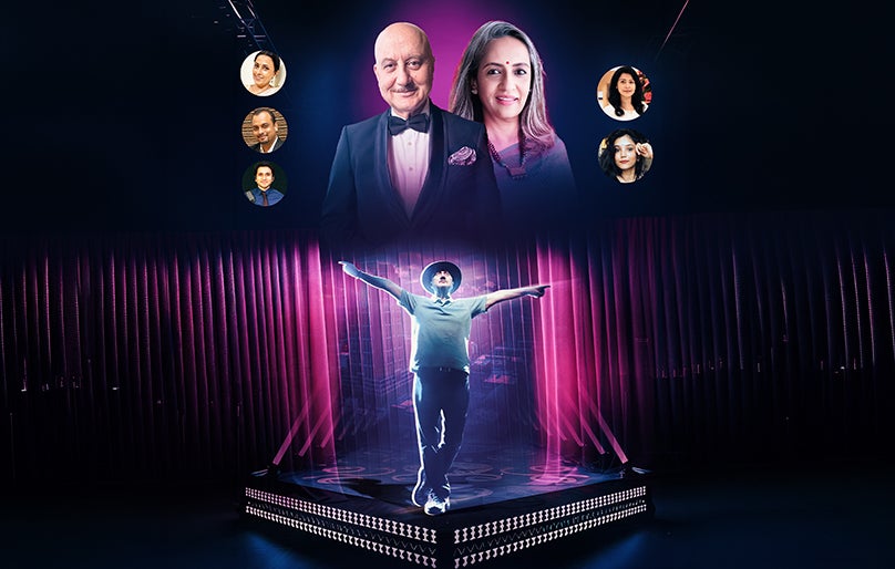 Anupam Kher and Swaroop Sampat Live