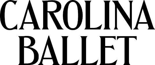 Carolina Ballet logo in black text on a white background