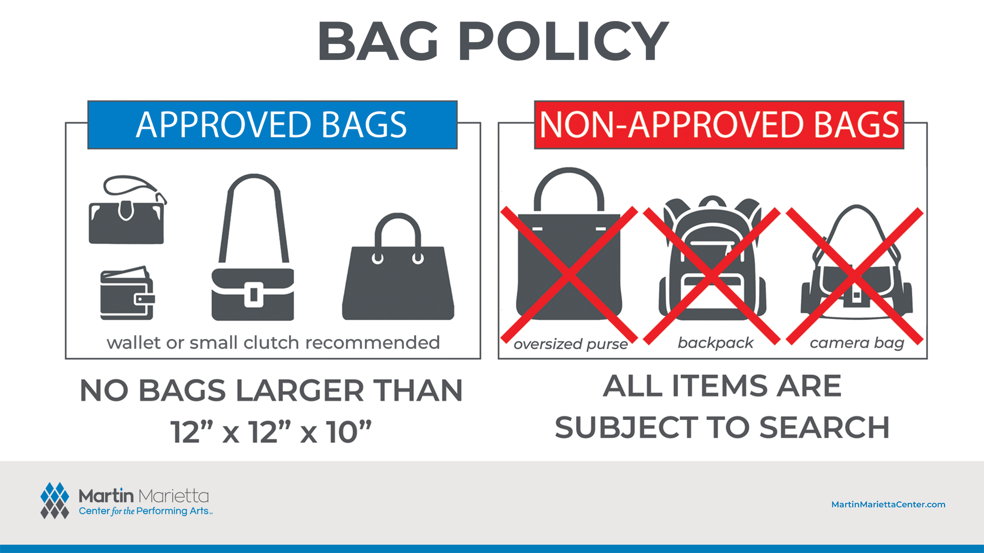 bag policy 