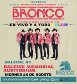 2023 tour artwork for BRONCO