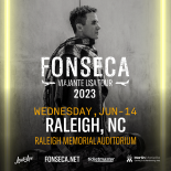 2023 tour artwork for Fonseca