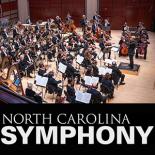 Image of the NC Symphony performing in Meymandi Concert Hall