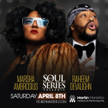tour artwork for Marsha ambrosius