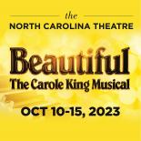 Graphic for NCT's Beautiful: The Carole King Musical