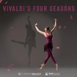 dancer with vivaldi's four seasons logo