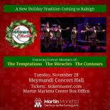 a Motown Christmas 2023 tour artwork
