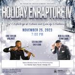 Grey cover artwork graphic for Holiday Enrapture IV