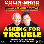 2023 tour artwork for Colin and Brad