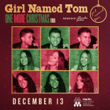 2023 tour artwork for girl named tom