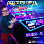 Franco Escamilla Raleigh 2025 tour art