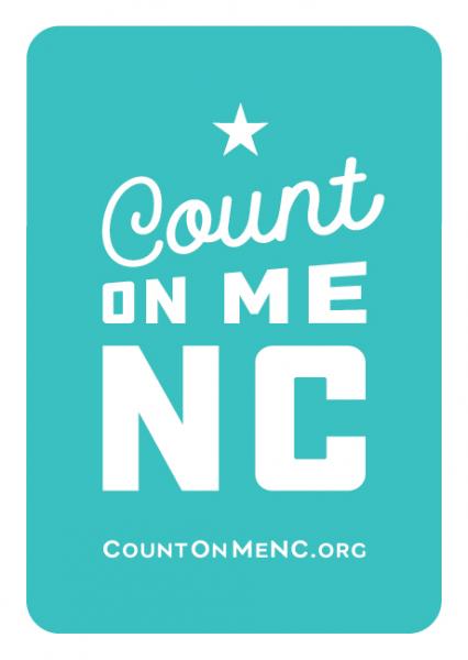 Completion badge for Count on Me NC