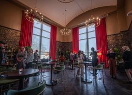 A photo of the lounge