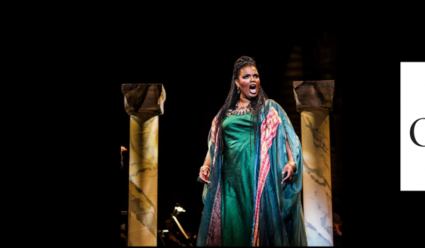 a photo of an opera performer singing the nc opera logo is also shown on the right side